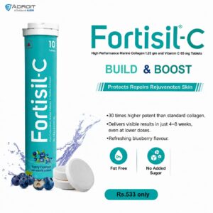 FortiSil-C Marine Collagen & Vitamin C Tablets